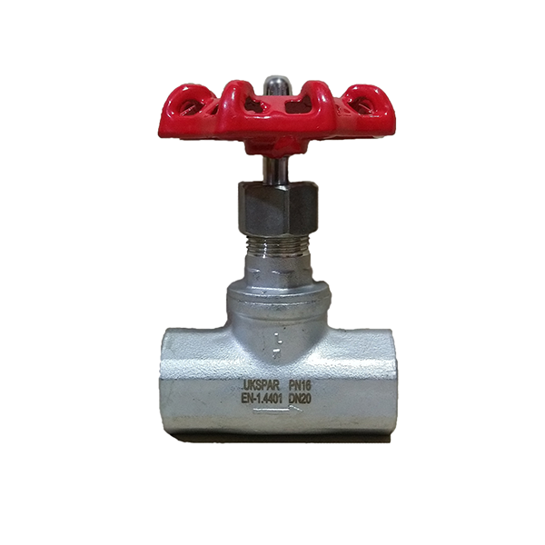 Вентиль (клапан) запорный резьбовой нержавеющий, PN16